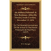 An Address Delivered At New Bordeaux, Abbeville District, South Carolina, November 15, 1854: On The Ninetieth Anniversary Of The Arrival Of The French