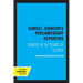 Samuel Johnson's Parliamentary Reporting: Debates in the Senate of Lilliput