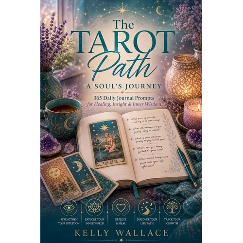 The Tarot Path: A Soul's Journey -- 365 Daily Journal Prompts for Healing, Insight & Inner Wisdom