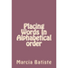 Placing Words In Alphabetical order