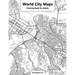 World City Maps Coloring Book for Adult