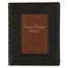 NLT Family Heritage Bible, Large Print Family Devotional Bible for Study, New Living Translation Holy Bible Faux Leather Flexible Cover, Additional In