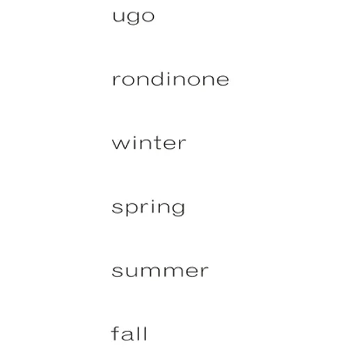 Ugo Rondinone: Winter, Spring, Summer, Fall