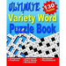 Word Puzzle Book for Adults: Ultimate Word Puzzle Book for Adults and Teenagers (Word Search, Crossword, Ladder Word, Find a Quote, Ouroboros, Pyra