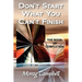 Don't Start What You Can't Finish - The Book of Completion