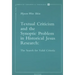 Textual Criticism and the Synoptic Problem in Historical Jesus Research: The Search for Valid Criteria