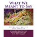What We Meant to Say: poems in English and Spanish