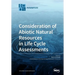 Consideration of Abiotic Natural Resources in Life Cycle Assessments