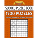 Sudoku Puzzle Book, 1,200 Puzzles - 300 Easy, 300 Medium, 300 Hard and 300 Extra Hard: Improve Your Game with This Four Level Book