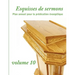 Esquisses de sermons, vol. 10 (French Edition)