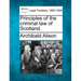 Principles of the criminal law of Scotland.