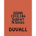 OSHA 1910.184 Subpart N-Slings: Materials Handling and Storage Textbook 2016-2017 Editioon