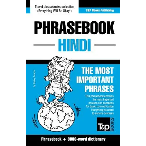 English-Hindi phrasebook and 3000-word topical vocabulary