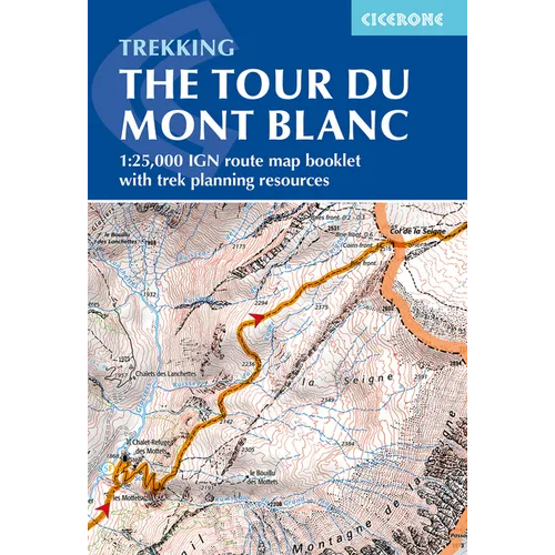 Tour Du Mont Blanc Map Booklet: 1:25,000 Ign Route Map Booklet