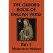The Oxford Book of English Verse, Part 1: Medievals to Marlowe (Yesterday's Classics)