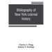 Bibliography of New York colonial history