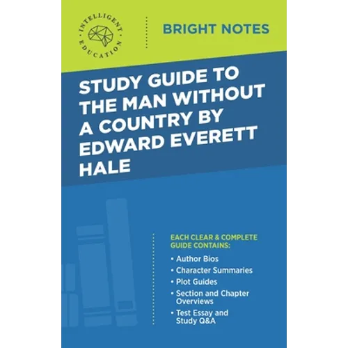 Study Guide to The Man Without a Country by Edward Everett Hale