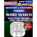 Monsters and Creatures - Themed Word Search - Fun & Educational Puzzles for Kids, Teens, and Adults (Large Print Edition): Featuring Engaging Themed W