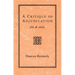 A Critique of Adjudication: Fin de Siècle