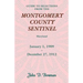 Guide to Selections from the Montgomery County Sentinel, Jan. 1 1909 - Dec. 27, 1912