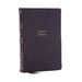 Nkjv, Compact Center-Column Reference Bible, Gray Leathersoft, Red Letter, Comfort Print