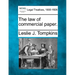 The Law of Commercial Paper.