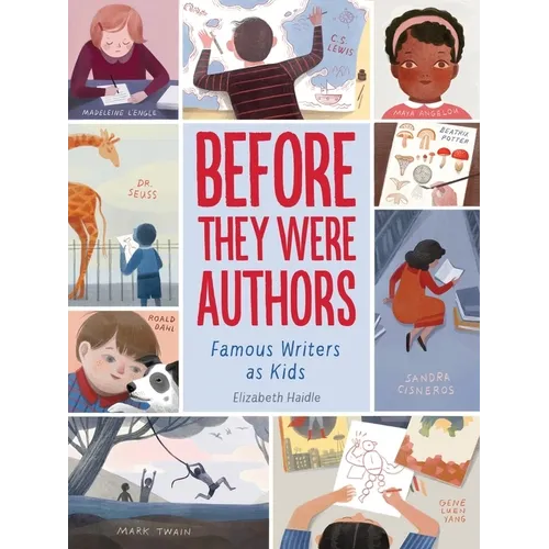 Before They Were Authors: Famous Writers as Kids