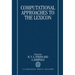 Computational Approaches to the Lexicon