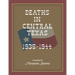 Deaths In Central Texas, 1935-1944