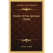 Reality Of The Spiritual World