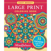 Mindfulness Large Print Coloring Book - Big and Simple Designs for All Ages