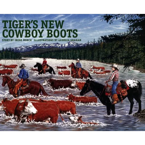 Tiger's New Cowboy Boots