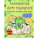 Dinosaurs and Dragons: Color by Number for Kids