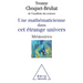 A Female Mathematician in this Strange Universe / Une mathématicienne dans cet étrange Univers: Mémoires