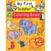 My First Toddler Coloring Book: Fun with Numbers, Letters, Shapes, Colors, and Animals!
