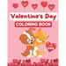 Valentine's Day Coloring Book for Kids: Coloring Book for Girls and Boys Ages 2-5, 30 Cute Images: Cats, Rabbit, Butterfly, Elephant, Flowers, Hearts