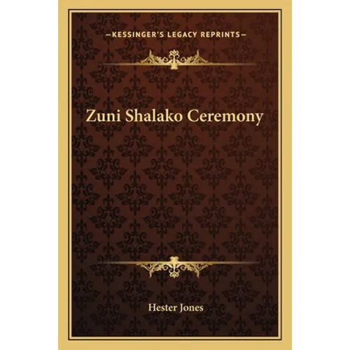 Zuni Shalako Ceremony