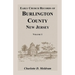 Early Church Records of Burlington County, New Jersey. Volume 1