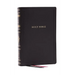 RSV Personal Size Bible with Cross References, Black Genuine Leather, (Sovereign Collection)