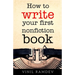 How to Write Your First Nonfiction Book