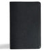 CSB Thinline Bible, Anglicised Edition, Black Genuine Leather