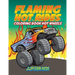 Flaming Hot Rides: Coloring Book Hot Wheels