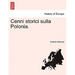 Cenni Storici Sulla Polonia.