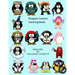 Penguin Careers Coloring Book