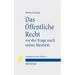Das Offentliche Recht VOR Der Frage Nach Seiner Identitat: Mit Kommentaren Von Otto Depenheuer Und Ewald Wiederin