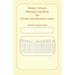 Motor Vehicle Mileage Book for Private and Business Users