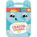 My Carry-Along Crayon Coloring Set: Elephant & Friends (Ages 4+)