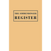 Simmendinger Register of Persons Still Living, by God's Grace, in the Year 1709, Under the Wonderful Providence of the Lord, Journeyed from Germany to