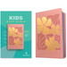 NLT Kids Bible, Thinline Reference Edition (Leatherlike, Tropical Flowers Dusty Pink, Red Letter)