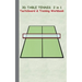 3D Table Tennis Tacticboard and Training Workbook: Tactics/strategies/drills for trainer/coaches, notebook, training, exercise, exercises, drills, pra